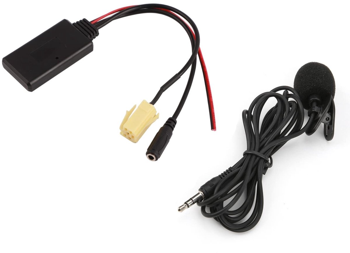 Dailygoods - Draadloze AUX-kabeladapter met Microfoon en Handsfree Functie