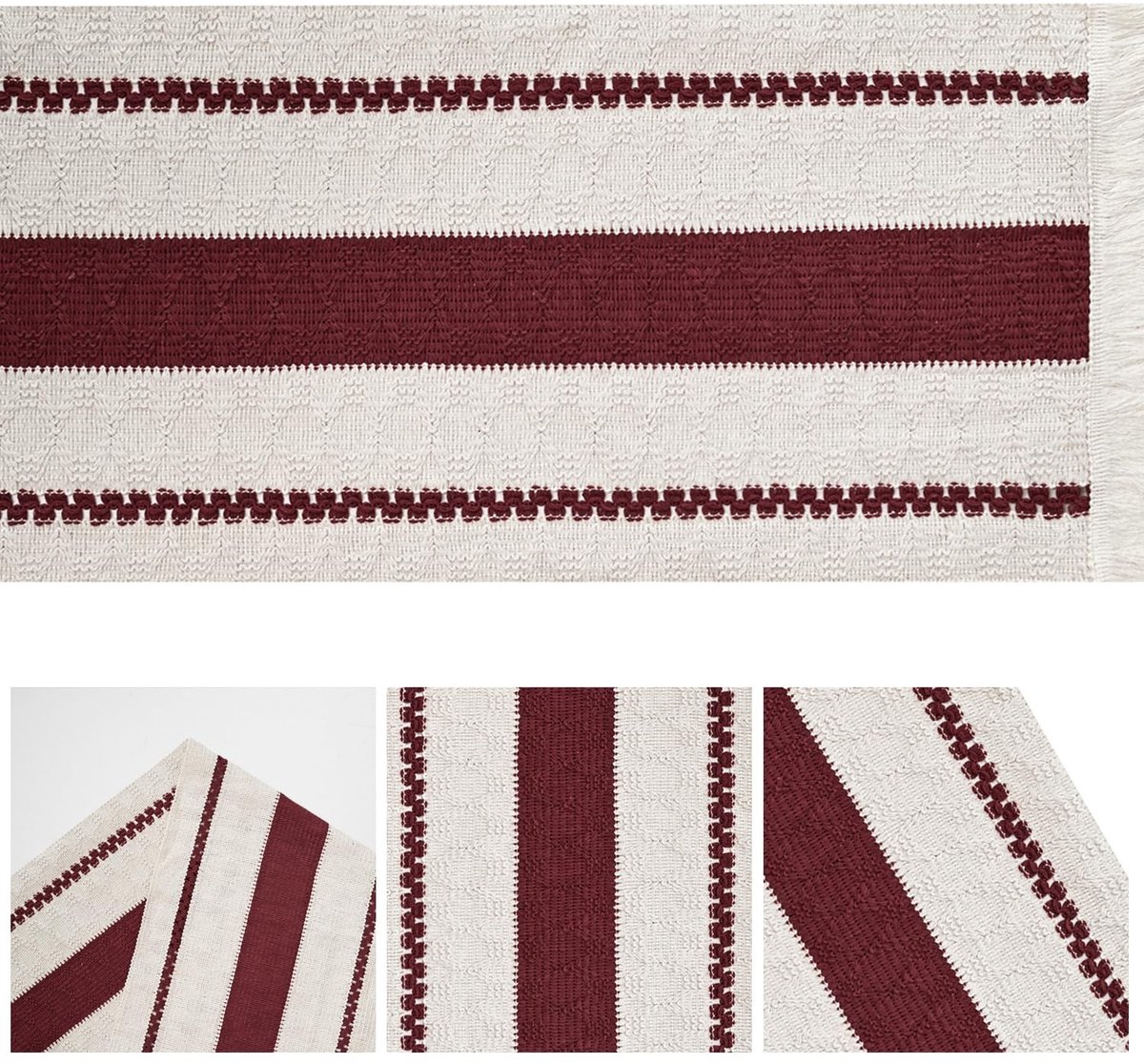 Dailygoods - Jute Tafelloper 30x183 cm voor Rustieke Decoratie