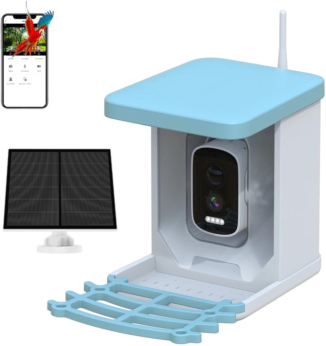 Dailygoods - Vogelhuis met Camera en AI-Vogelherkenning