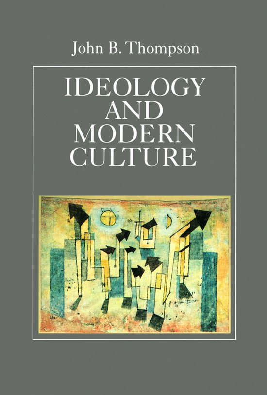 Ideology and Modern Culture - cover