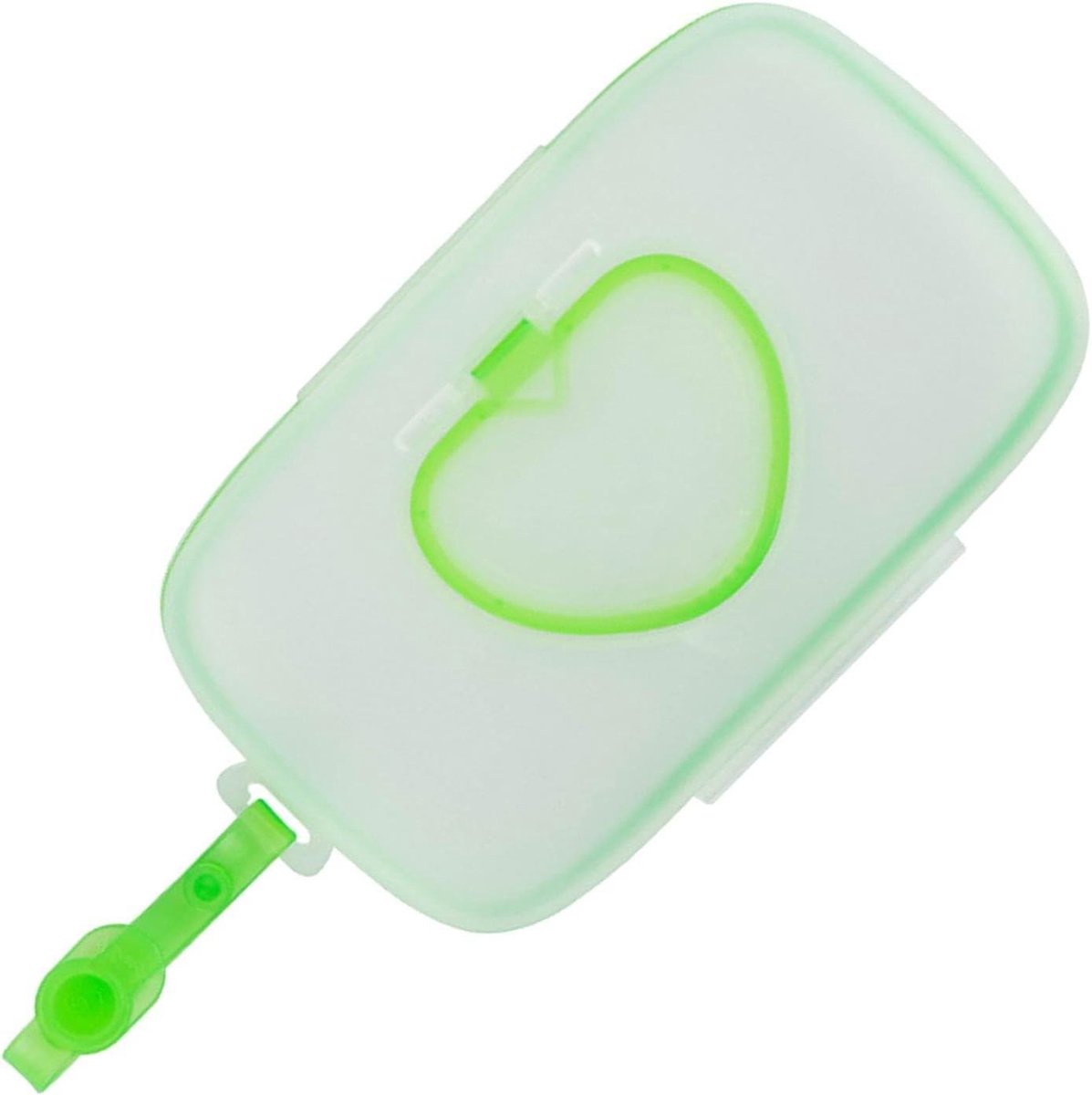 Baby Doekjes Container - Natte Tissue Houder - Hygiënisch Opbergen - Ruimtebesparend Ontwerp - Lichtgewicht Model - Groen
