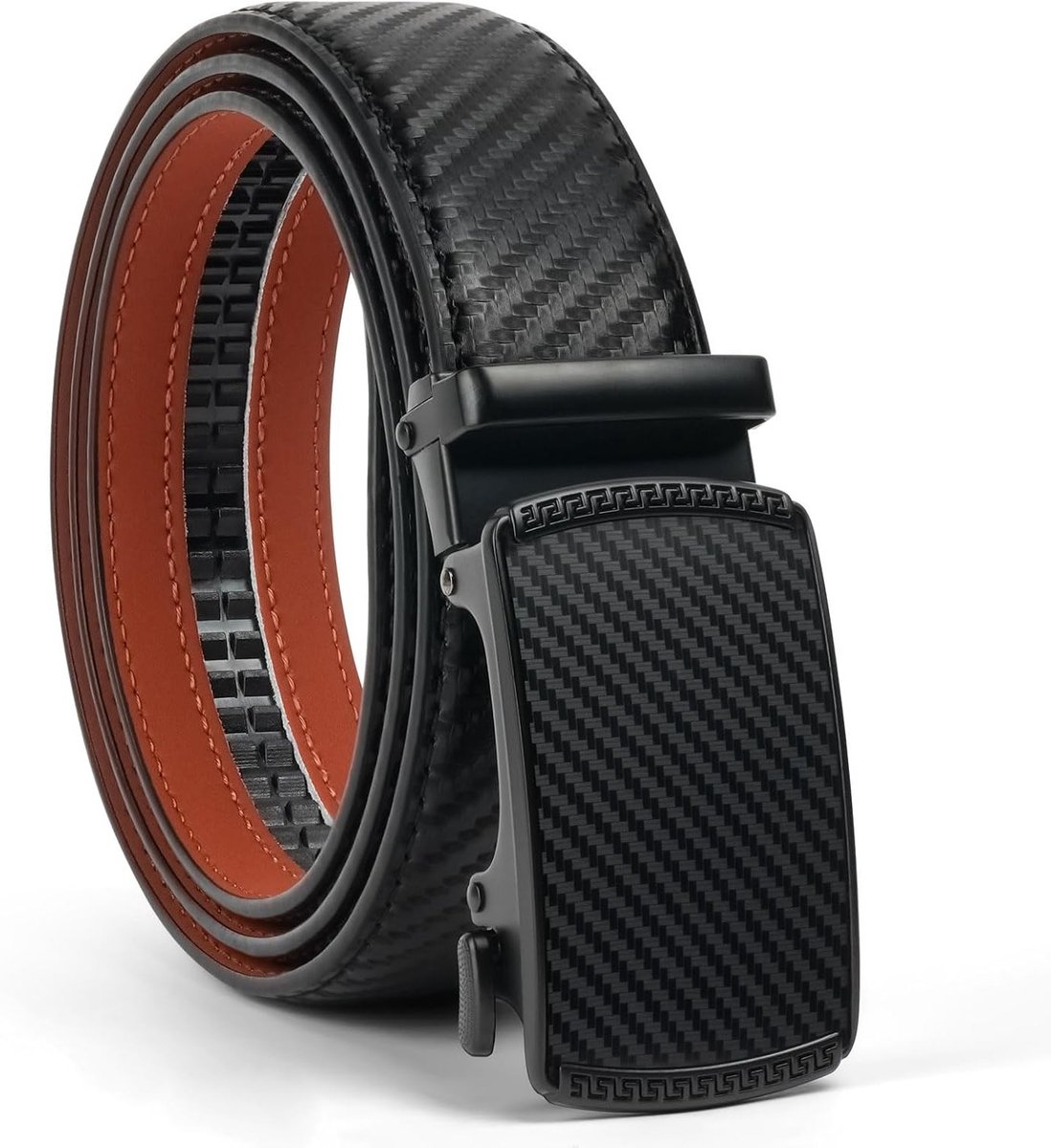 Reversible leren riem voor heren, verstelbaar voor pak, jeans en zakelijke outfits, veelzijdig en stijlvol