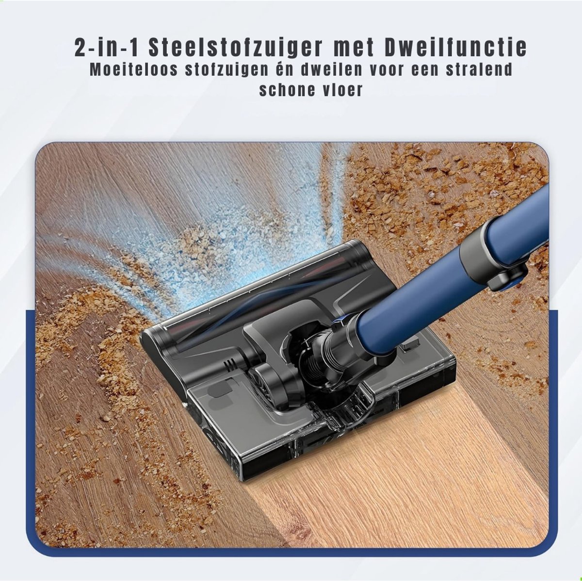 TIM® Steelstofzuiger met snoer - Steelstofzuiger - Stofzuiger - Zwart - 20cm x 34cm x 34cm – foto 2