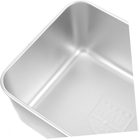 PRETYZOOM 2 Stuks Picknick Schaal Roestvrijstalen Snackbox Honden Drinkbak Metalen Rechthoekige Schaal Maaltijdbereidingscontainers Roestvrijstalen Slakom Kleine Kommen Camping Accessoires — afbeelding 4
