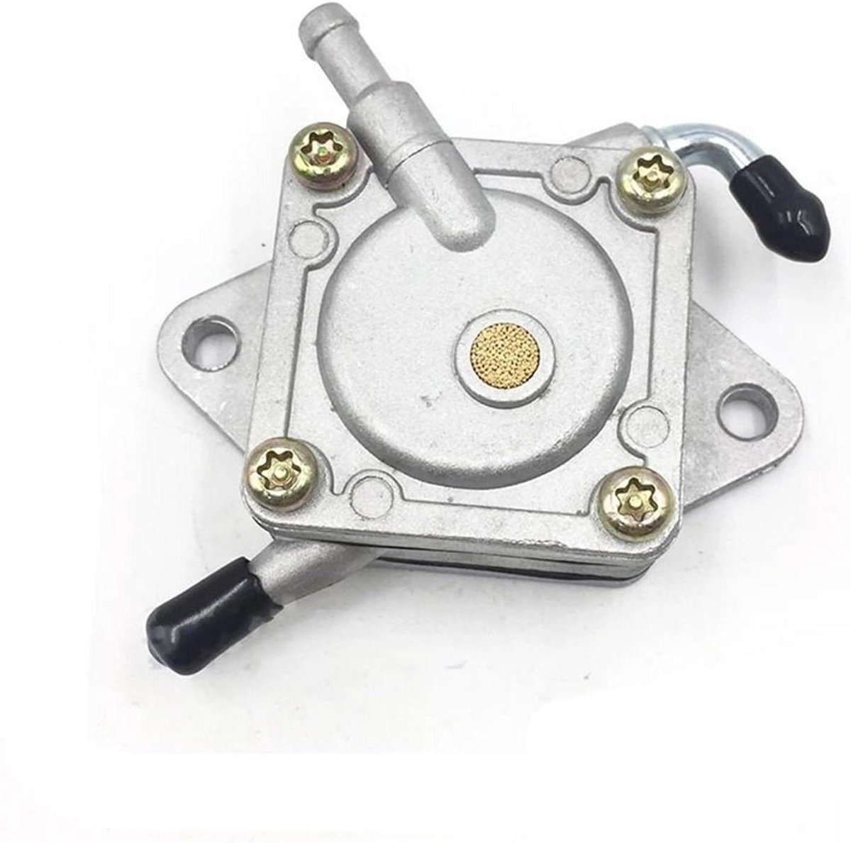 Brandstofpomp - Brandstof toevoer - Motoronderhoud - Duurzame aluminium constructie - 500 g - Zilverkleurig