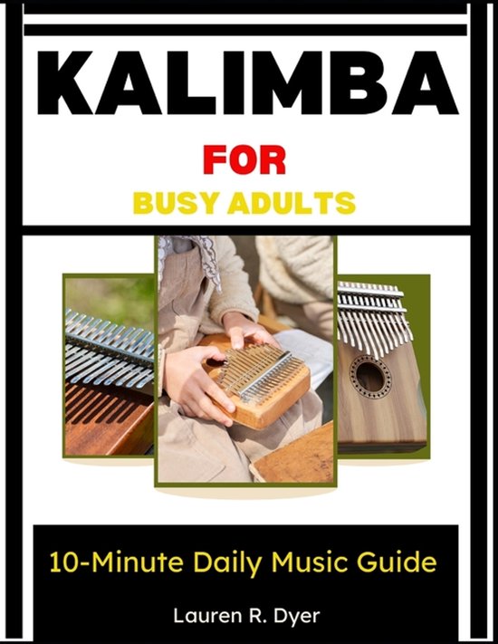 Kalimba For Busy Adults - cover