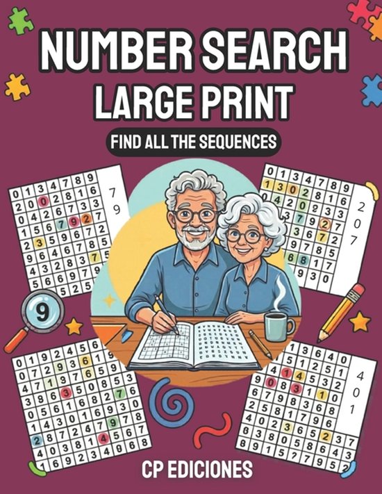 Large Print Collection- Number Search Large Print - cover