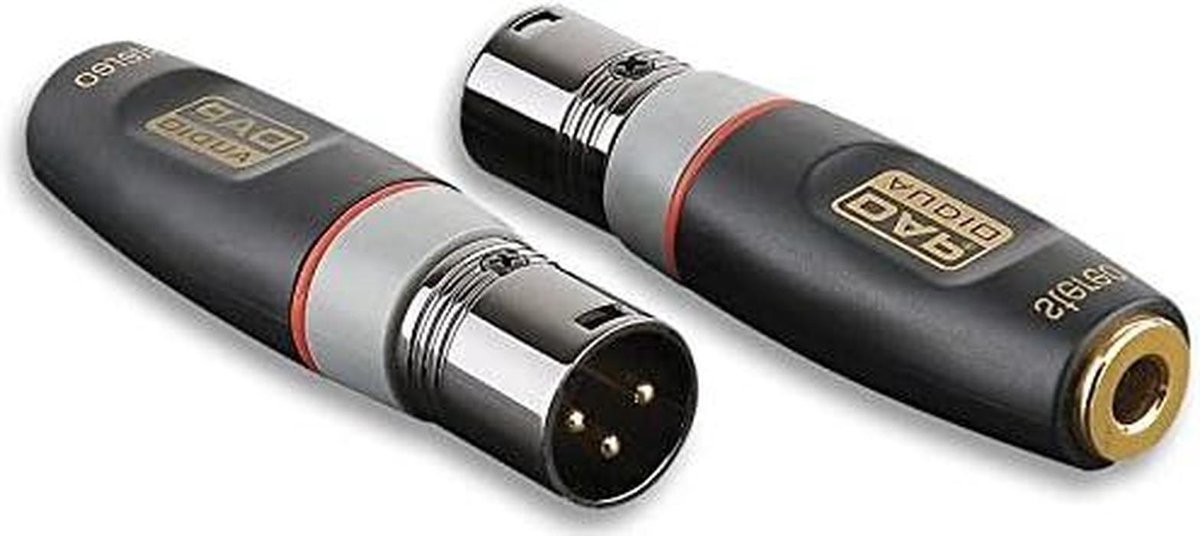 Adapter Jack naar XLR - Kabel Omvormer - Audio Verbinding - 3-Weg Connector - 1 Stuk - Zilver