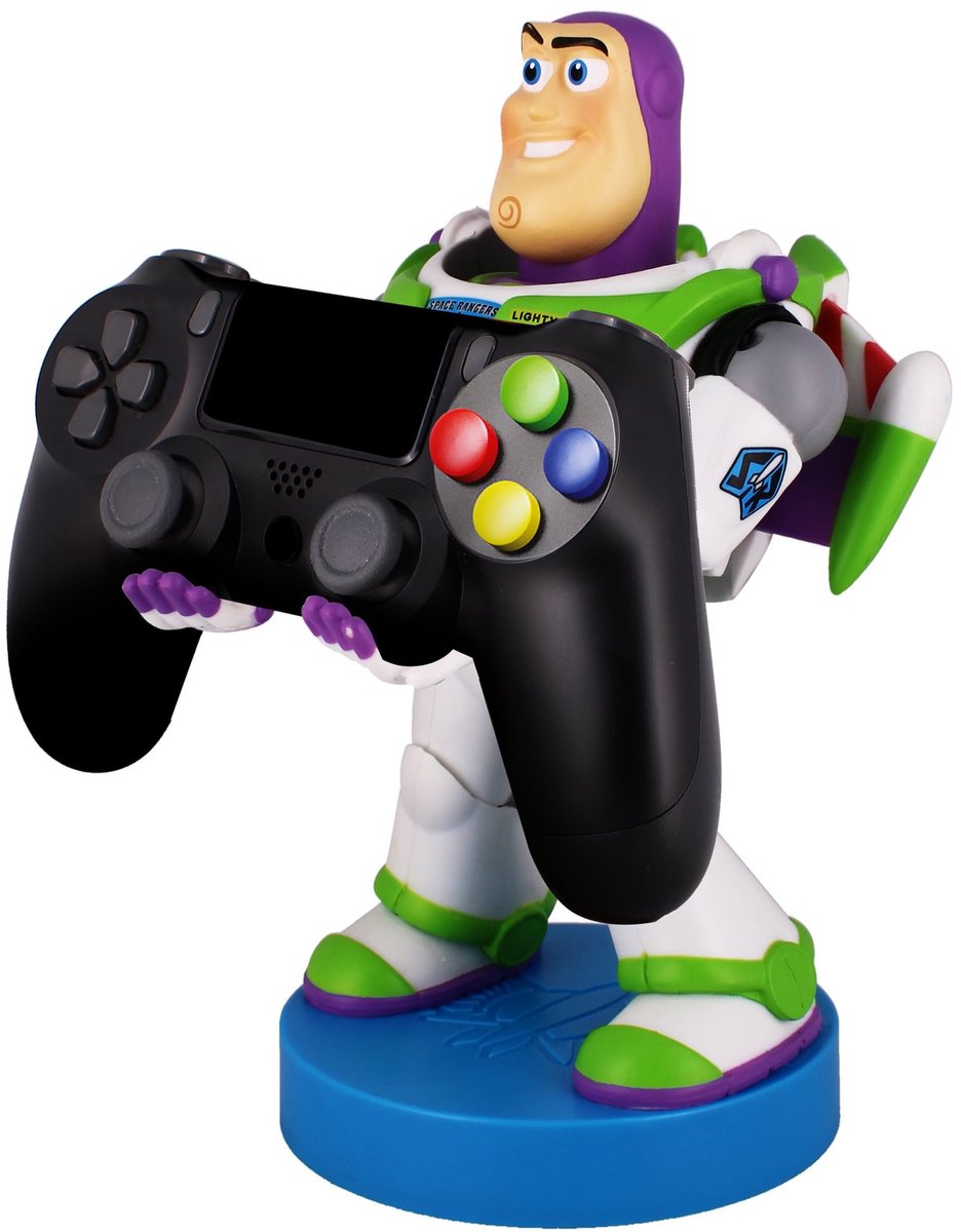 Buzz Lightyear - Disney - figurine standaard voor telefoon | controller | oplaadcase (Cable Guys Original) — afbeelding 8