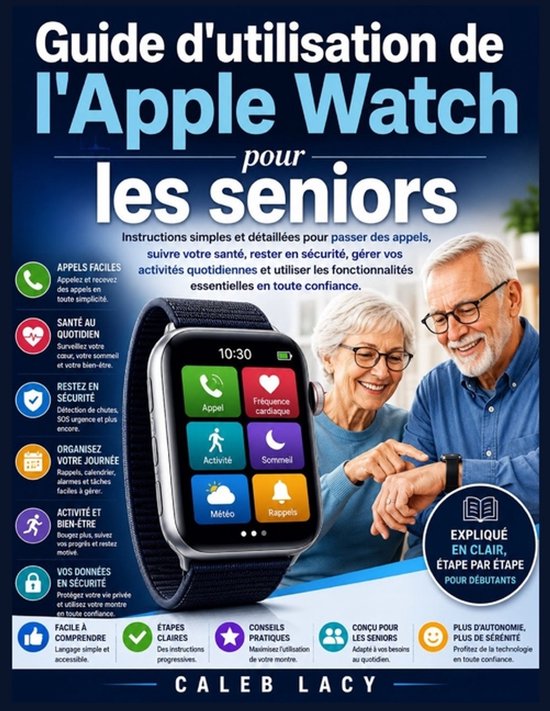 Guide d'utilisation de l'Apple Watch pour les seniors - cover