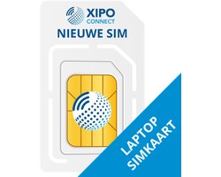 XIPO CONNECT - Laptop Data Simkaart Europa + 2GB Data - 365 Dagen geldig