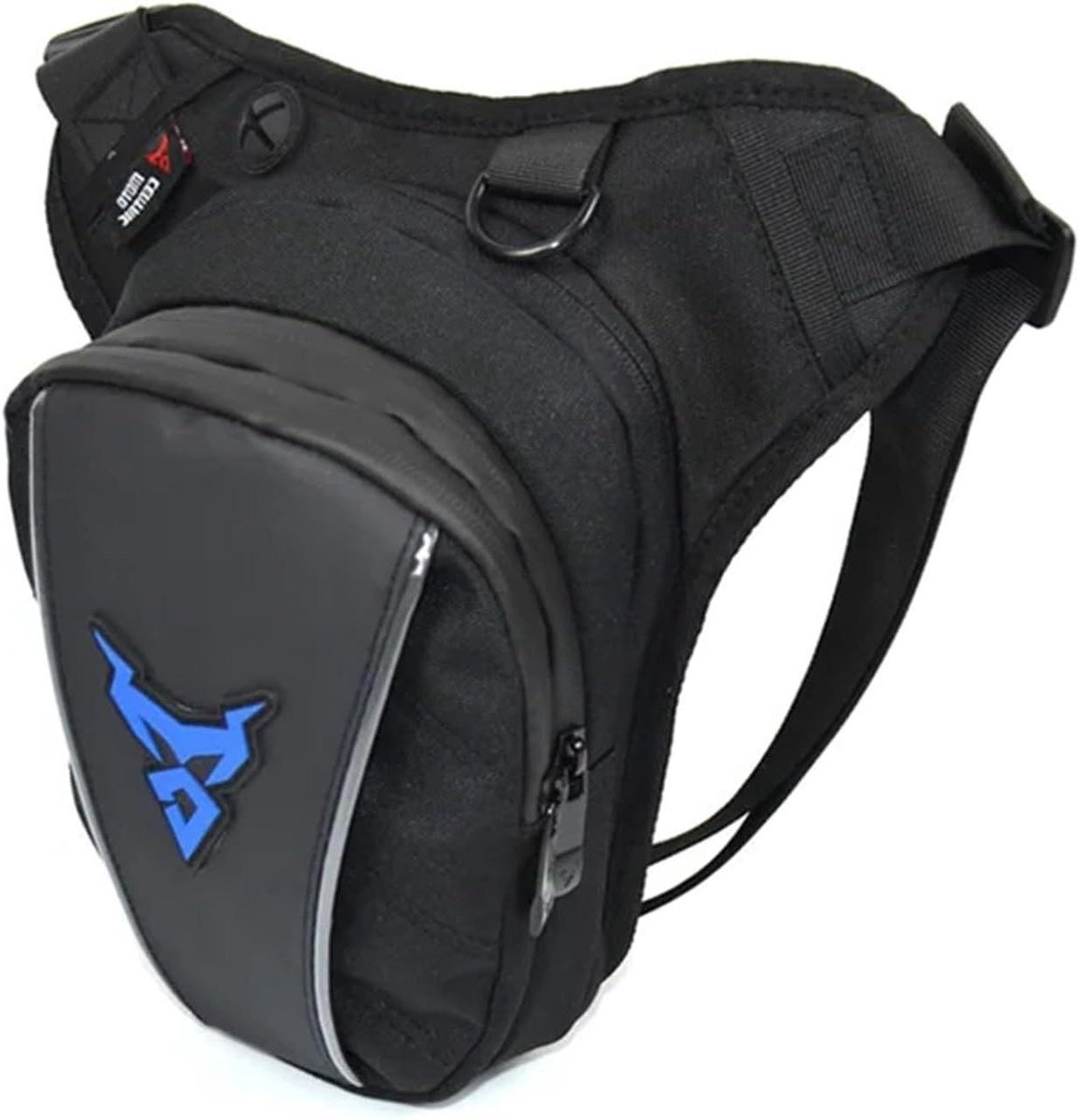 Motorfiets Tas - Heuptas Fanny Pack - Outdoor Reizen - Waterdicht Oxford Doek - 35 kg - Blauw