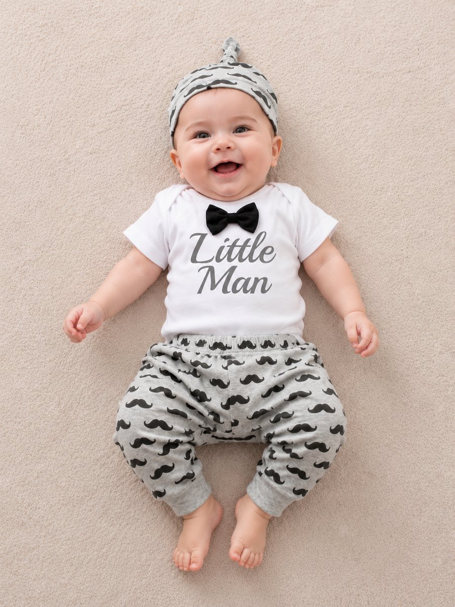 Nezr® Newborn Baby Kleding Set - Jongens en Meisjes Romper - Kraamcadeau - Babyshower Cadeau - 0-3 Maanden