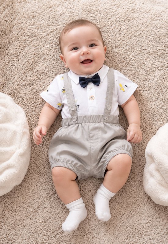 Nouveau-né - Vêtements Bébé Garçons - Vêtements Bébé Filles - Cadeau Bébé - Cadeau maternité - Ensemble barboteuse - Ensemble cadeau baby shower - 0 mois