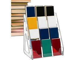 Brochure Standaard - Folder Display - Informatie Presenteren - Vijf Laags Ontwerp - 34cm Breed - Transparant