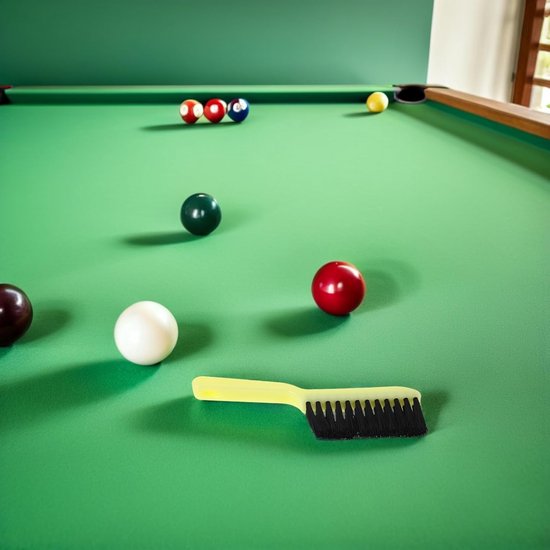Billiard Tafelborstels - Pool Tafel Onderhoud - Tafel Reinigen - Zachte Stofborstels - 2 Stuks - Beige — afbeelding 2