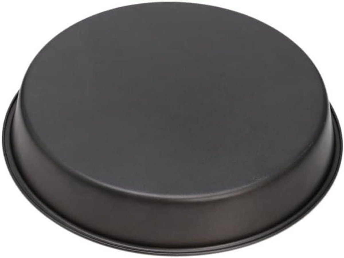Pizzapan - Taartvorm - Pizza Bakken - Antiaanbaklaag - 24 cm - Zwart