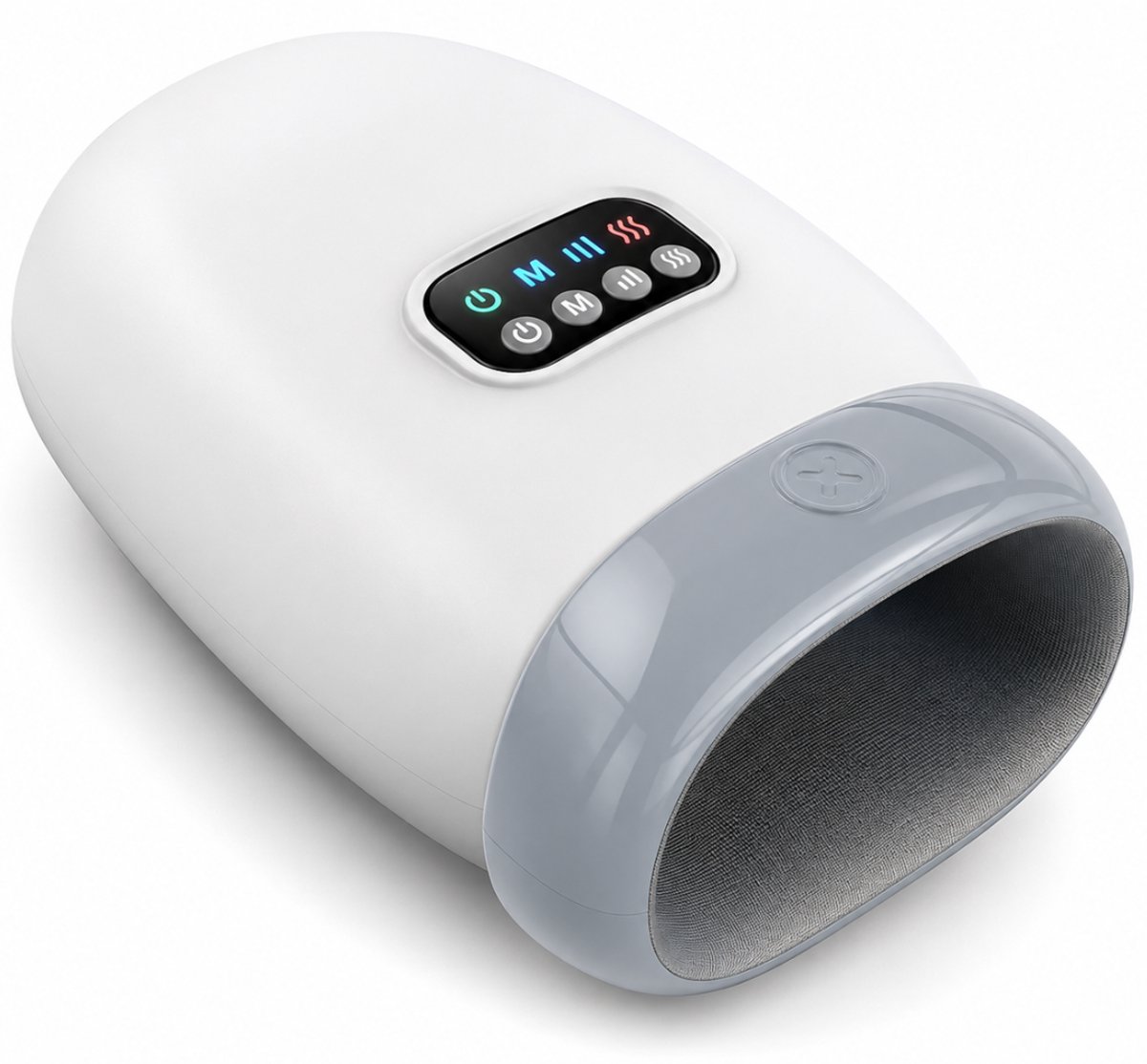 DnA® Handmassageapparaat - Massage Gun - Handmassage Apparaat - Grijs - wit - 30cm x 19cm x 11cm