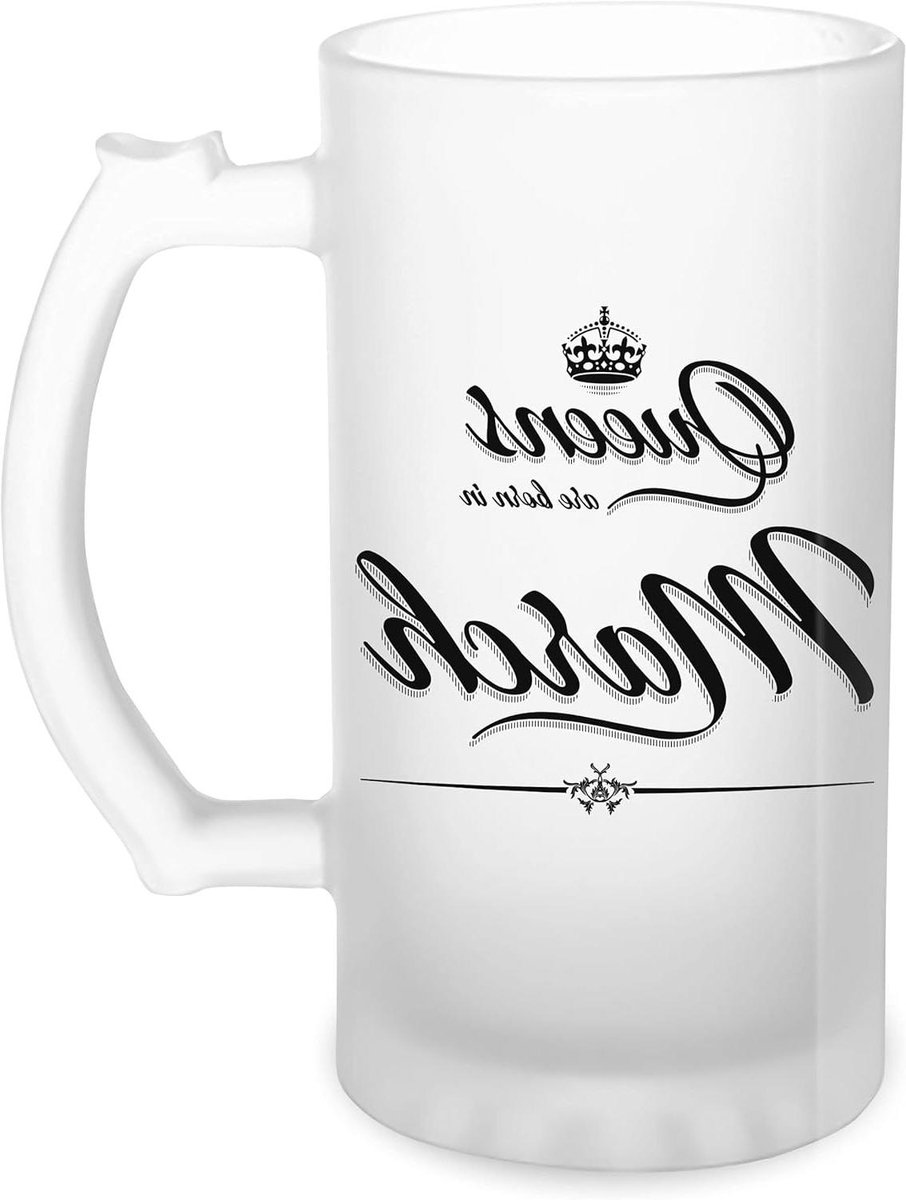 Biermok Transparant - Bierglas Stein - Verjaardagscadeau - Dubbele Wand - 0.5L - Transparant