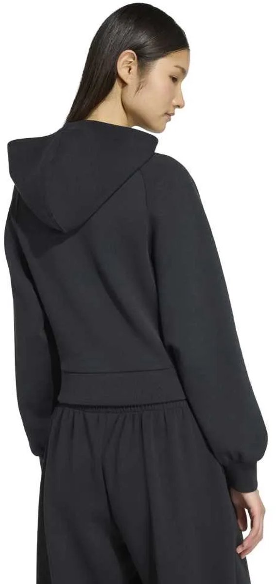 Adidas Soft Lux Hoodie S Regular Vrouw Zwart
