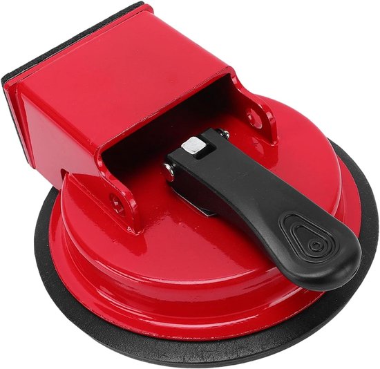 Vloer Fixer Tool - Reparatie Zuignap - Vloeren Repareren - Krachtige 70kg Zuigkracht - 118mm Diameter - Rood — afbeelding 2