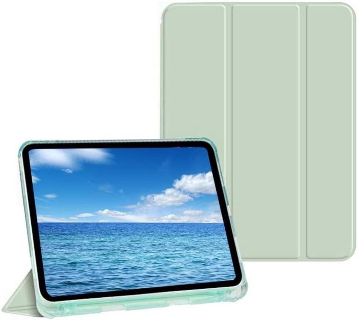 Tablethoes - Beschermhoes - Tabletbescherming - Met penhouder - 102 inch - Groen