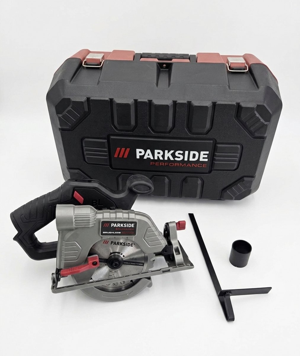 PARKSIDE PERFORMANCE® Accu-handcirkelzaag 12V zonder accu - Cirkelzaag - Handcirkelzag - Toerental: 3600 tpm - Zaagblad-Ø: 140 mm