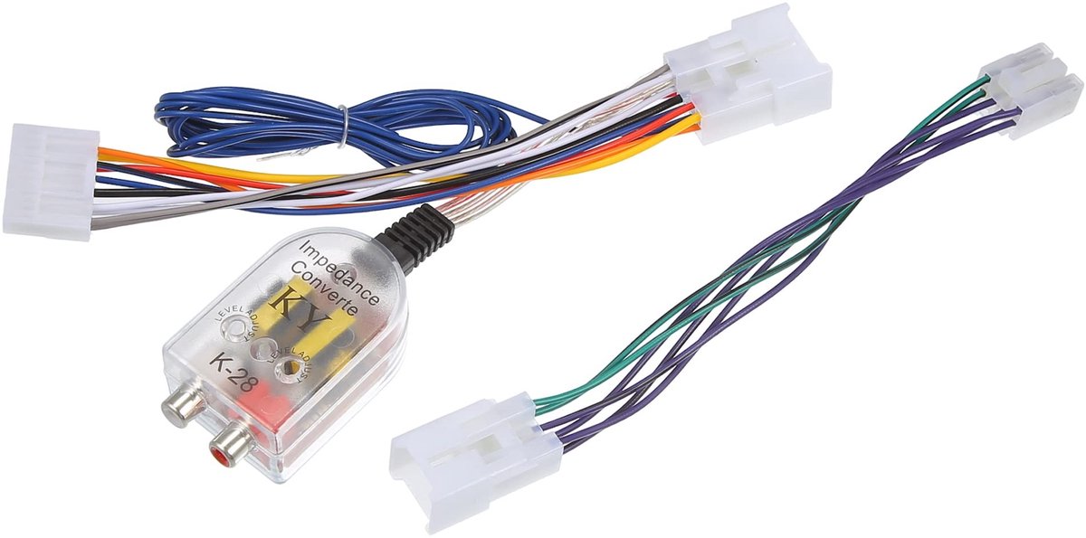 Dailygoods - Subwooferversterker Plug Play Converter voor Toyota