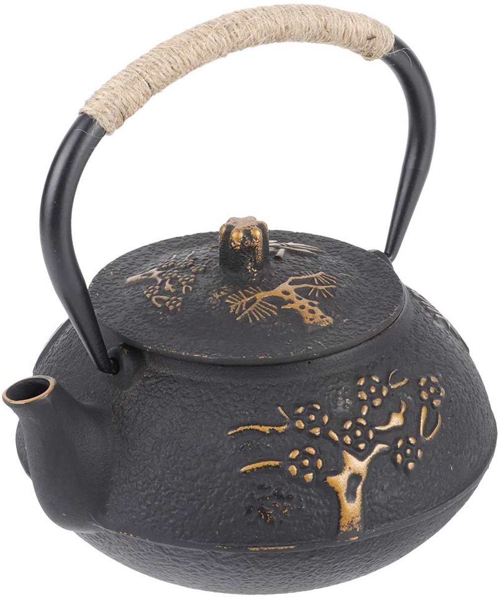 Dailygoods - Cosensi - Dailygoods - Gietijzeren Theepot van 900 ml voor Kookplaat