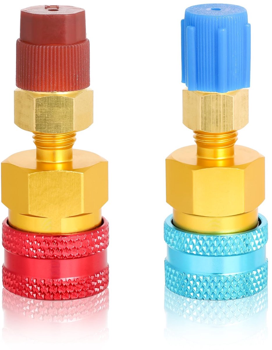 Dailygoods - R1234YF Snelkoppelingsset voor Auto Airconditioners
