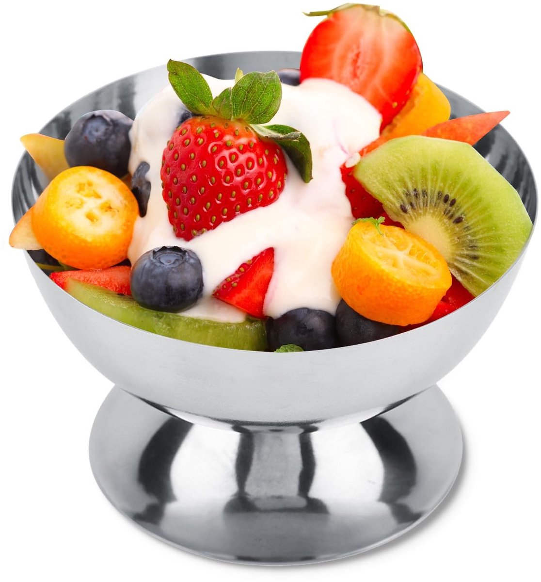 Dailygoods - Roestvrijstalen IJskopje voor Desserts en Snacks