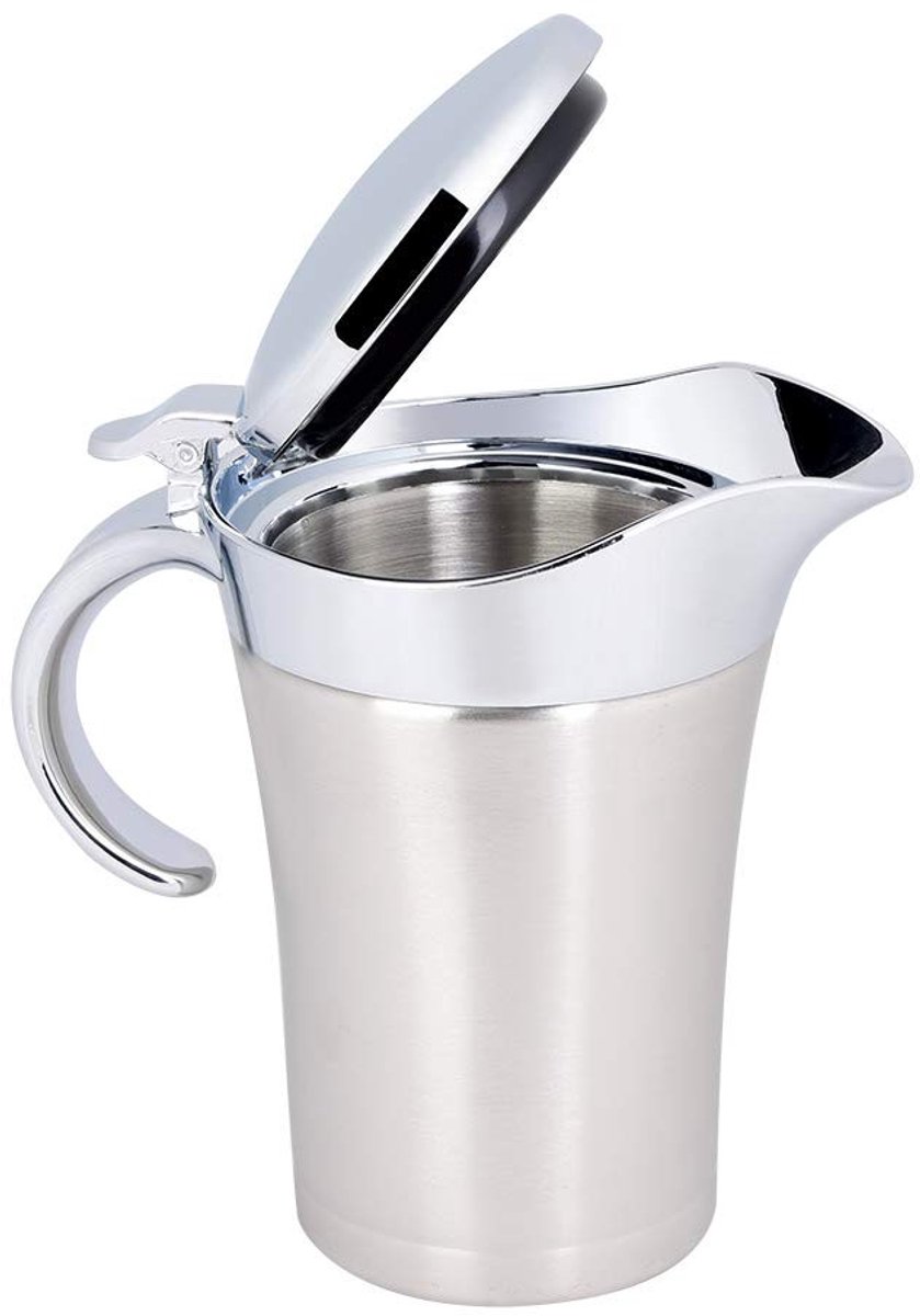 Dailygoods - Roestvrijstalen Sausbeker met Deksel