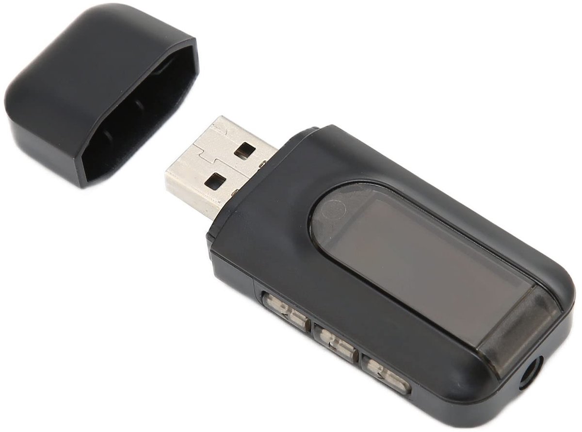 Dailygoods - Draadloze Bluetooth 5.0 Adapter met LCD Scherm
