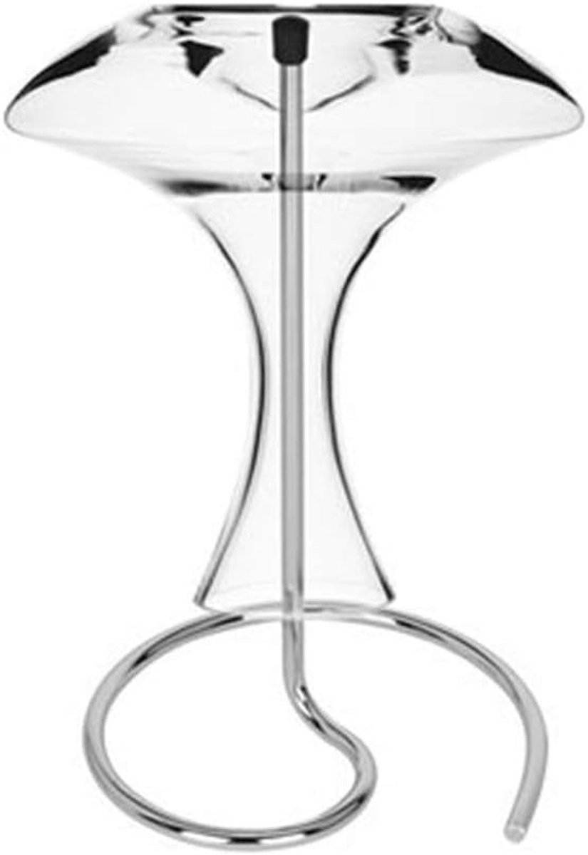 Dailygoods - Roestvrijstalen Karafrek voor Ondersteboven Decanteren