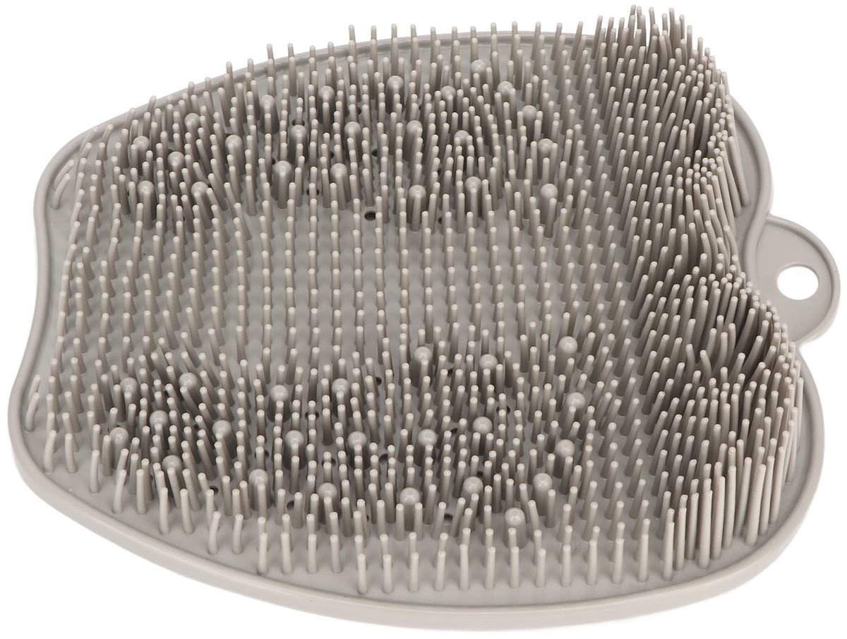 Dailygoods - Siliconen Douche Voet Terug Scrubber met Zuignappen