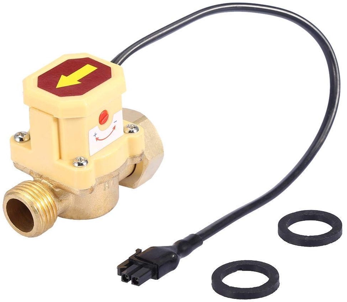 Dailygoods - Dailygoody - Water Flow Switch - Automatische Aan/Uit Schakelaar - 220V - Waterstroomregeling - Voor waterbeheersystemen - Geschikt voor huishoudelijk...