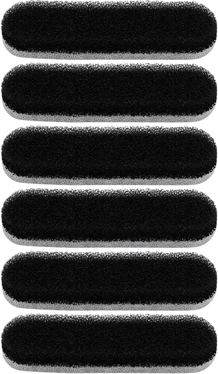Dailygoods - Dailygoody - Waterfonteinfilters voor Katten - Vervangingsfilters - Drievoudig Filtersysteem - 6 Stuks - Compatibel met LUVMYPETT WF220 - Hydratatie v