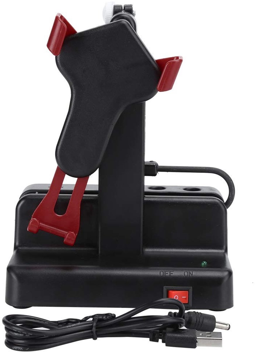 Dailygoods - Dailygoody - Automatisch Mobiele Telefoon Shaker - Stappenteller - Eenvoudig in gebruik - Donkerrood - Mobiele telefoon accessoire - Geschikt voor act...