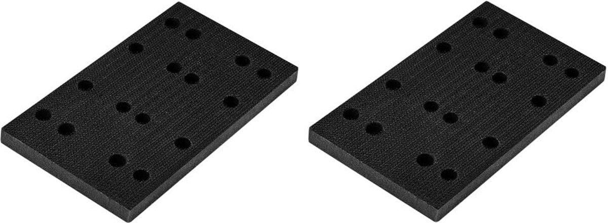 Dailygoods - Set van 2 Zachte Schuimschuurpads voor Schuurmachines