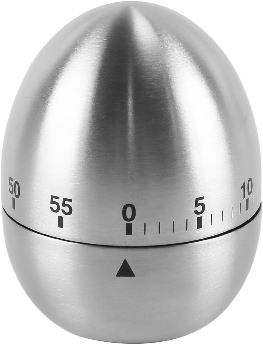 Dailygoods - Mechanische Eierwekker tot 60 Minuten voor Koken en Bakken