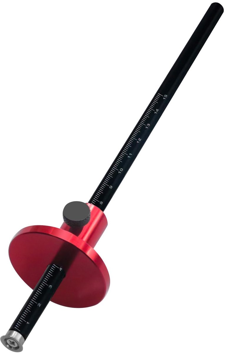 Dailygoods - Verstelbare Houtmarkeringsmeter van Aluminium