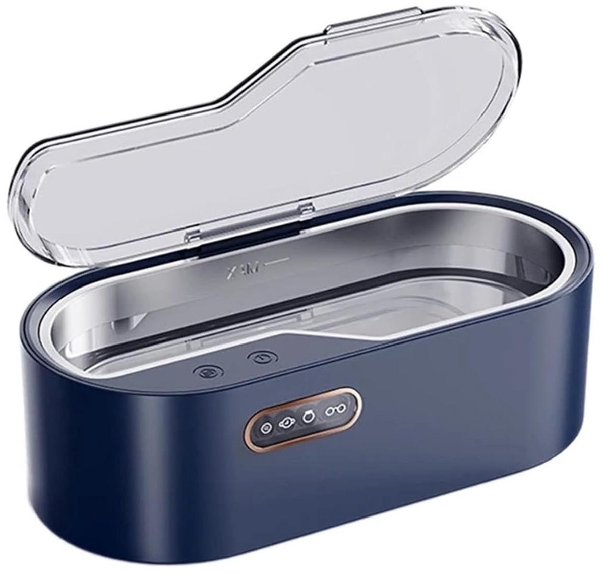 Ultrasoon Reiniger - Schoonmaakapparaat - Kleine Objecten Reinigen - 45000 Hz Frequentie - 450 ml - Blauw