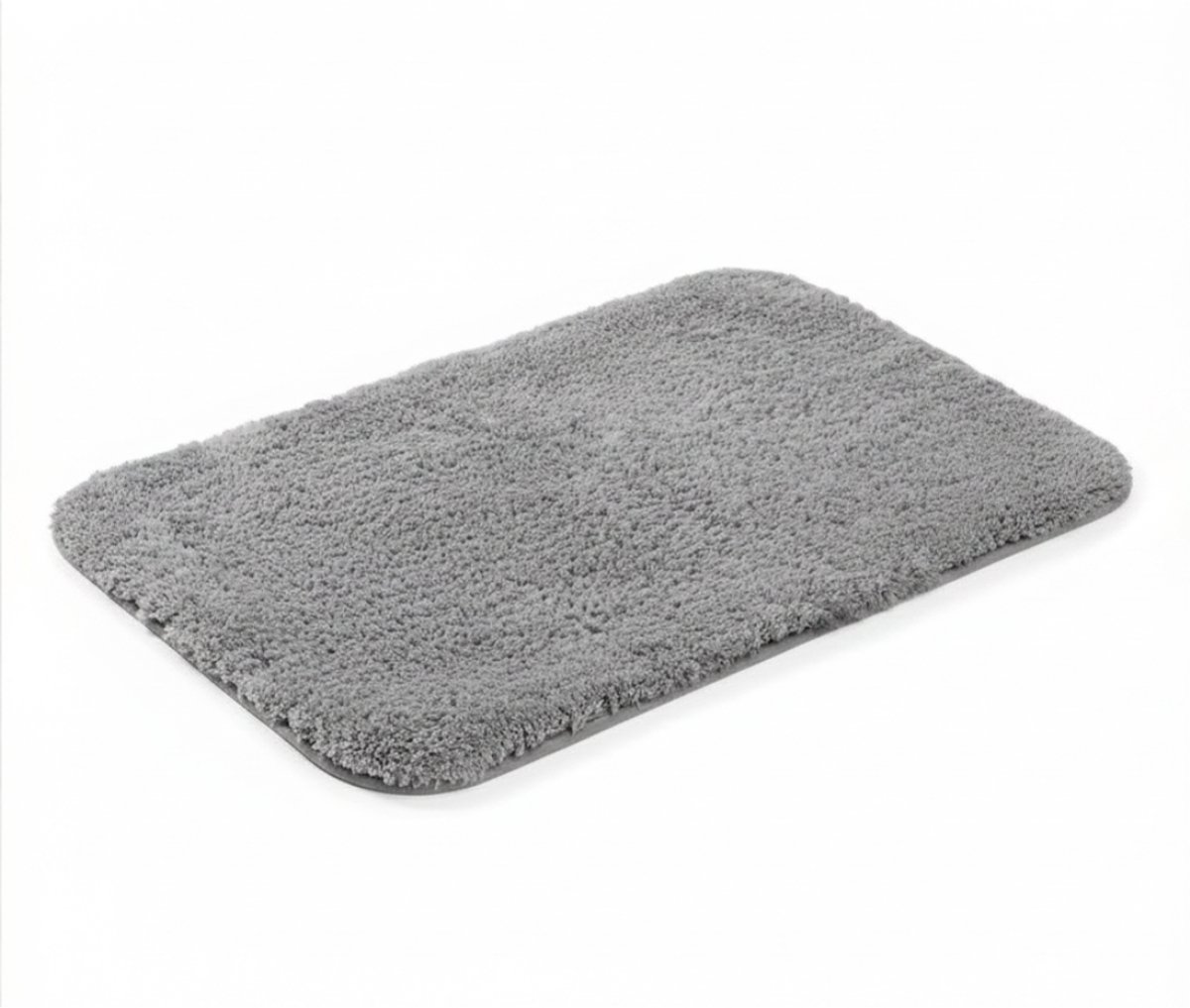 AHD® Badmat - Badmat Antislip - Douchemat - Grijs - 80cm x 50cm x 3cm