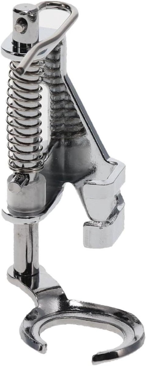 Naaivoet - Quilten Accessoire - Vrije Bekleding - Met Veer Gedempt - 7 cm - Grijs