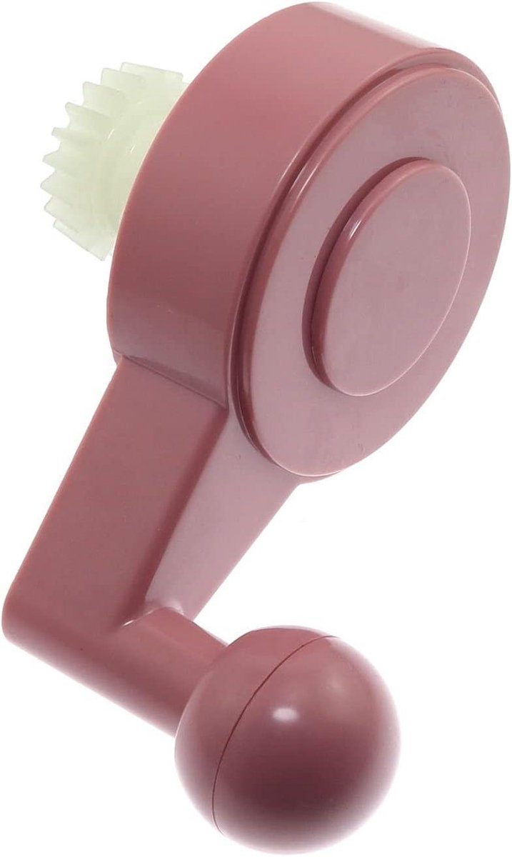Breimachine Crank - Reserve Handvat - Hobby Breien - Voor 48 Naalden - 3.94 Inch Lengte - Roze