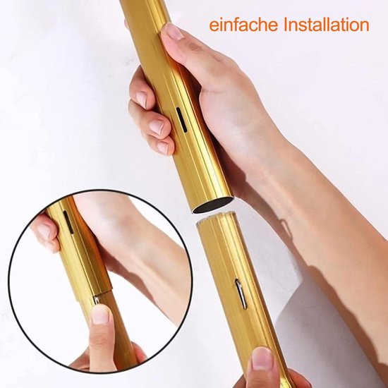 Telescopische Wasstok - Raamwisser Stok - Hoge Ramen Wassen - Verstelbare Hoek - 9 Meter - Zilver — afbeelding 4