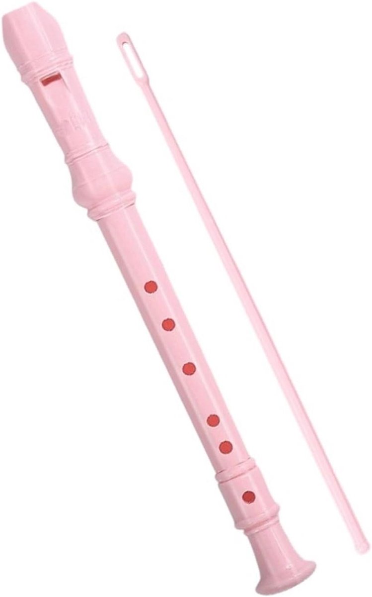 Sopraanblokfluit - Houtblaasinstrument - Muziek Leren - Duitse Vingerzetting - 325 cm - Blauw