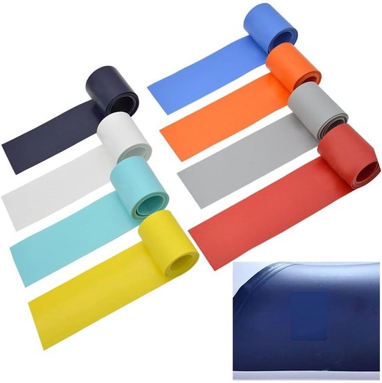 Reparatie Patch Kit - Waterdichte Patches - Opblaasbare Items Repareren - Verstevigde PVC - 100x5cm - Groen — afbeelding 2