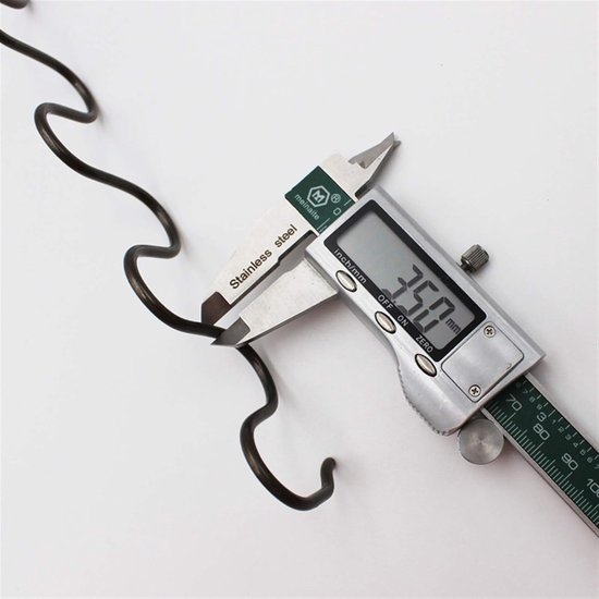 Drukveer Set - Bankveer Clips - Meubel Reparatie - Roestvrij Staal - 50 cm - Zilver — afbeelding 3