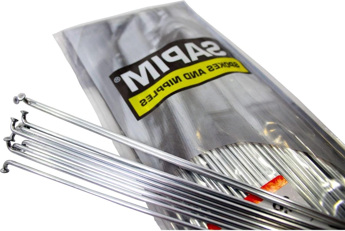 Fiets Spaken - Reserve Onderdelen - Wiel Reparatie - Zonder Nippel - 270 mm 144 Stuks - Zilvergrijs